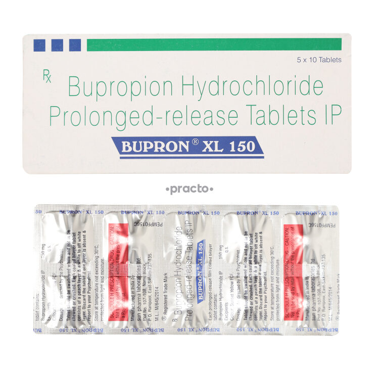 BUPRON XL 150 (150mg ER Bupropion)