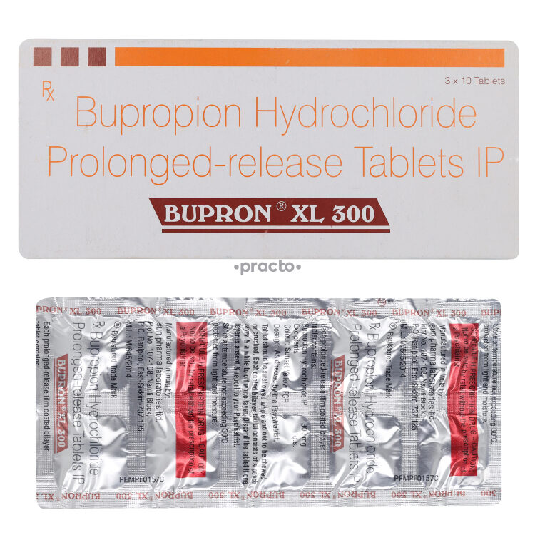 BUPRON XL 300 (300mg ER Bupropion)