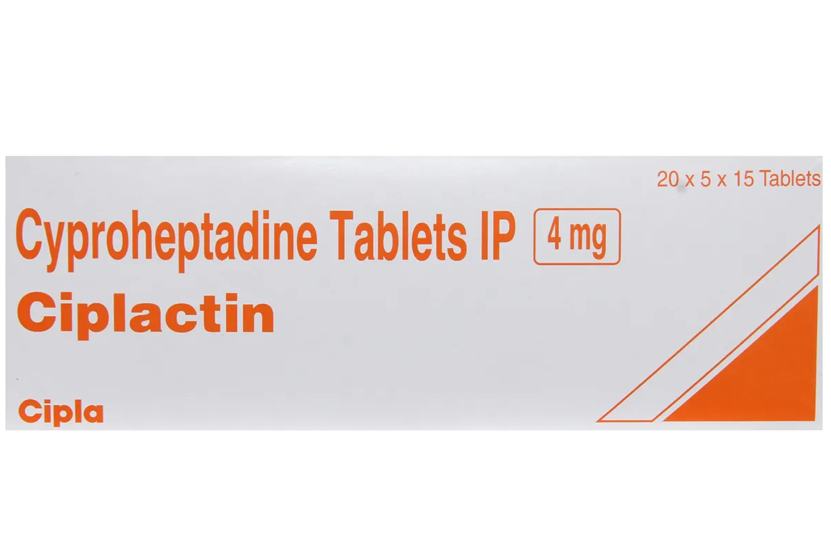 CIPLACTIN 4 (4mg Cyproheptadine)