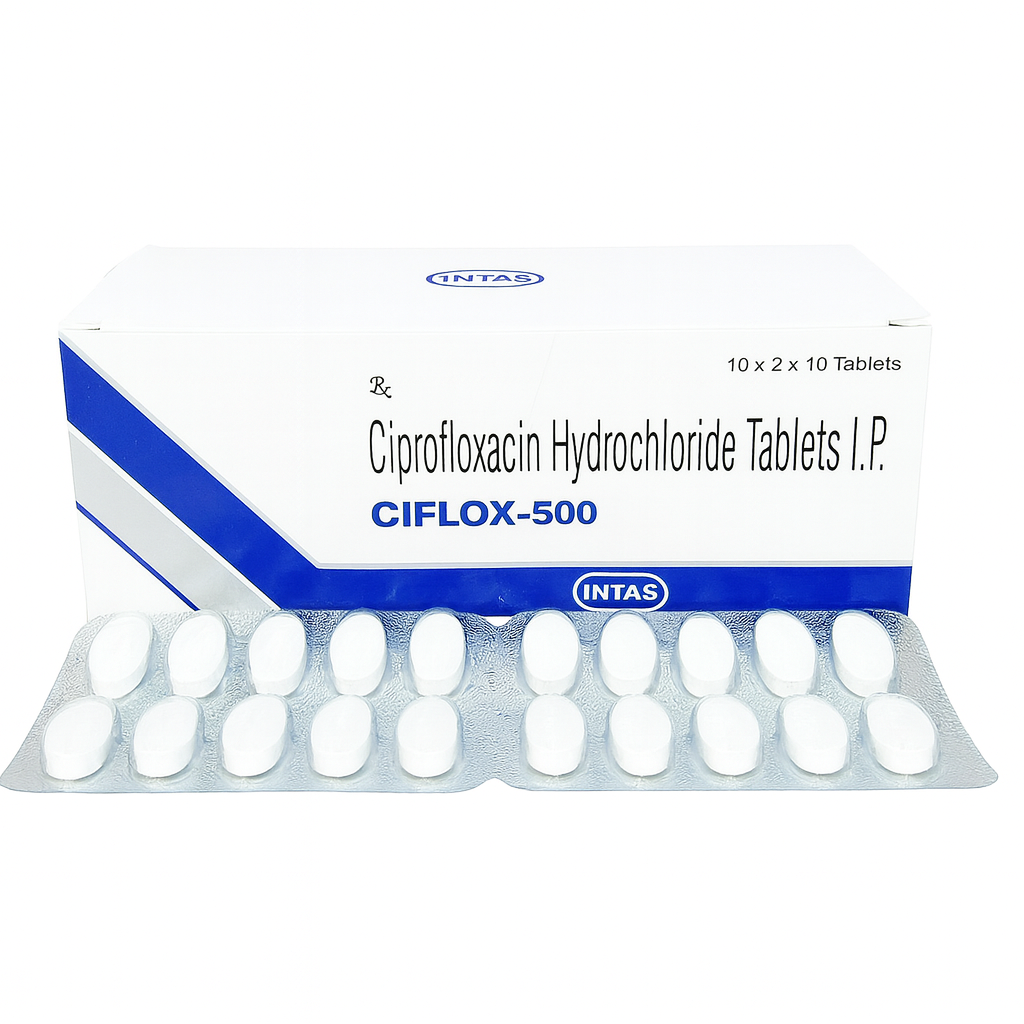 CYFLOX 500 (500mg Ciprofloxacin)