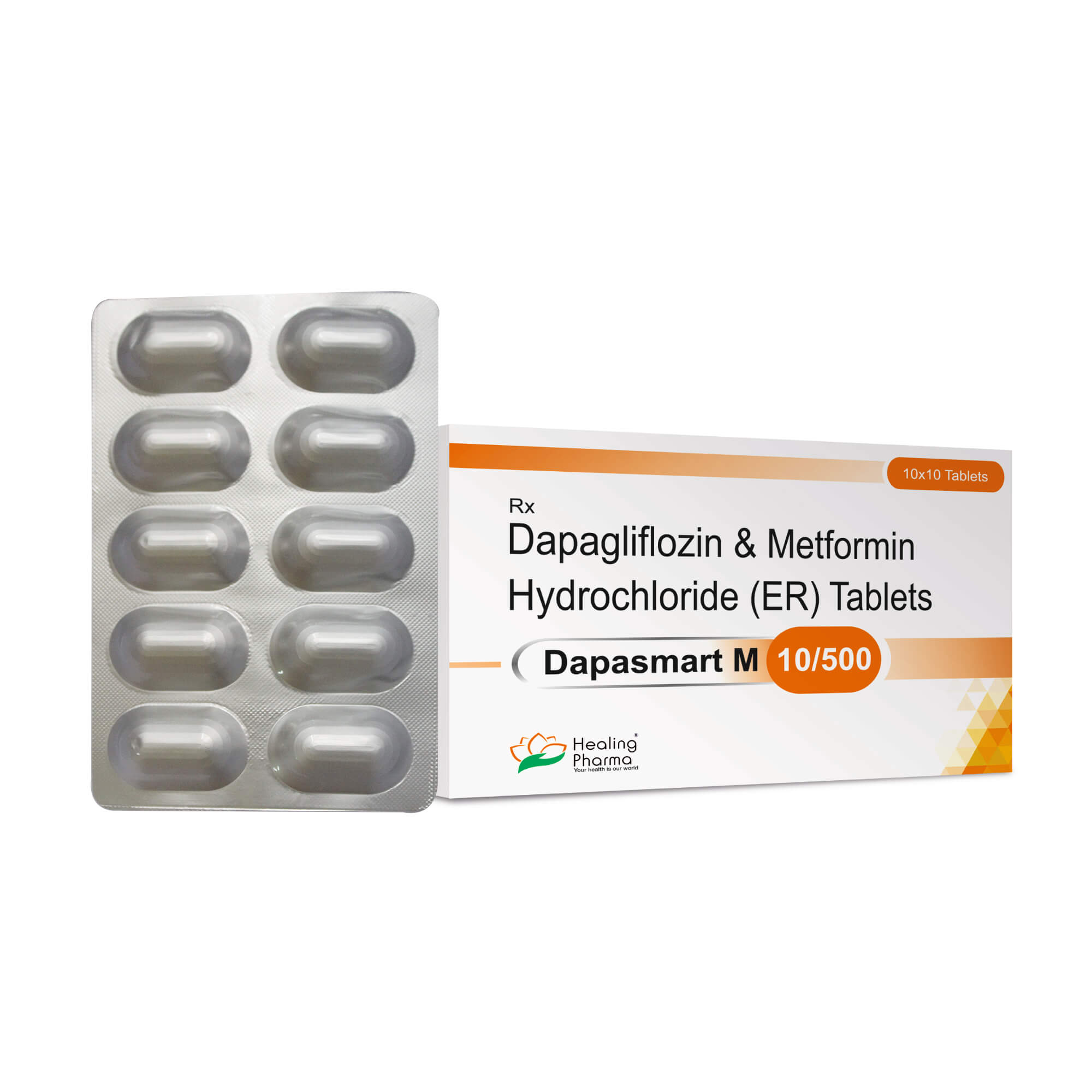 DAPASMART 500 (10mg/500mg Dapagliflozin/Metformin)