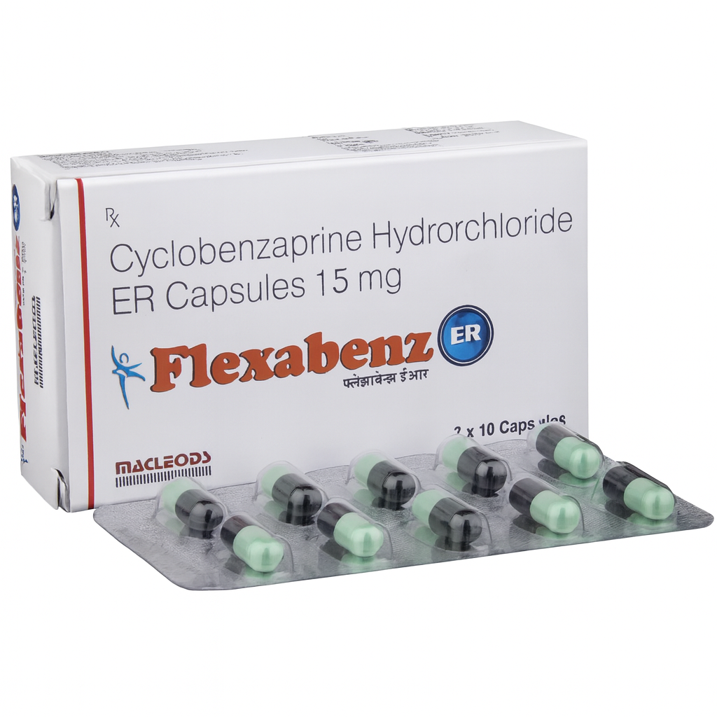 FLEXABENZ ER 15 (15mg Cyclobenzaprine)