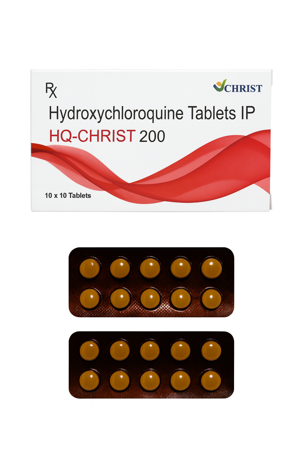 HQ CHRIST 200 (200mg Hydroxychloroquine)