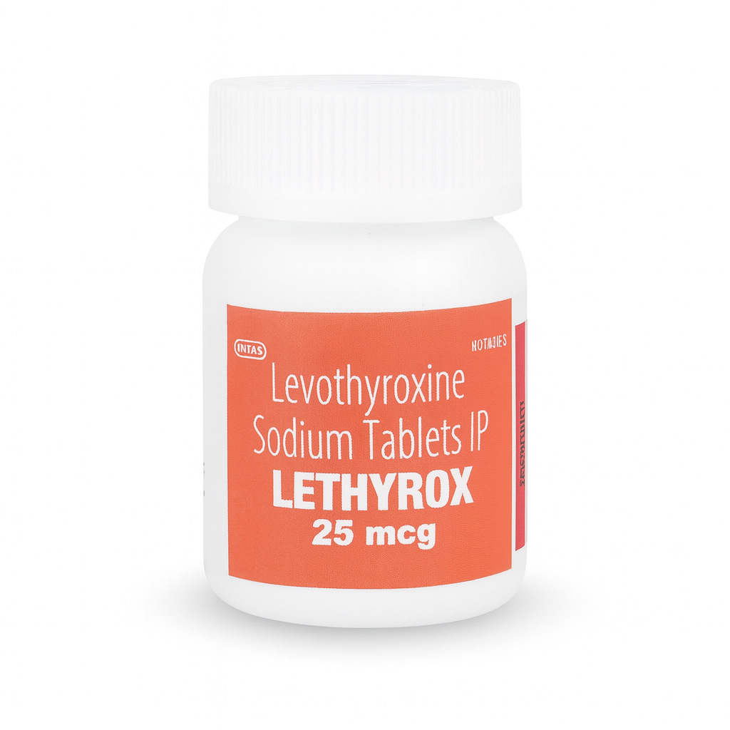 LETHYROX 25 (25mcg Levothyroxine)