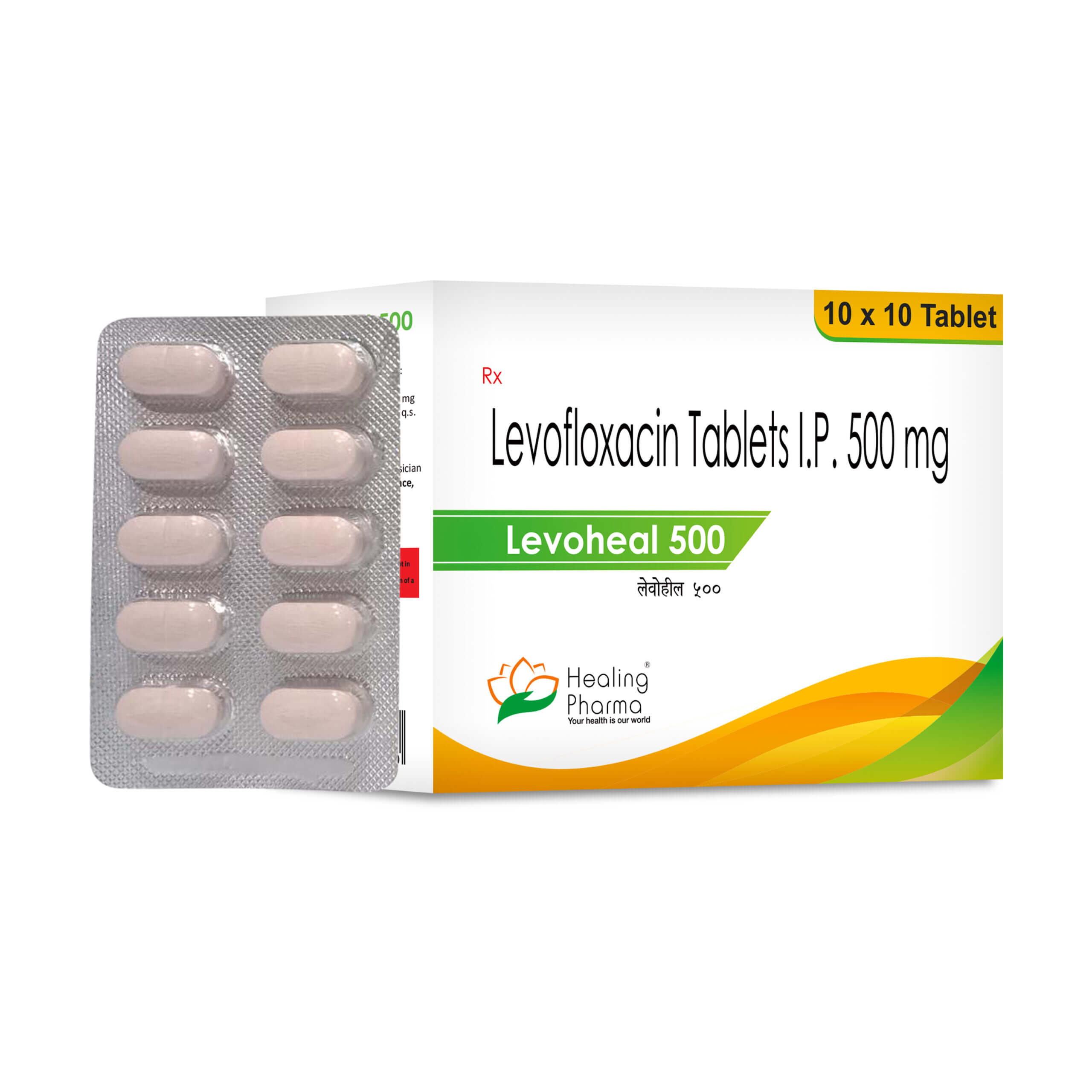 LEVOHEAL 500 (500mg Levofloxacin)