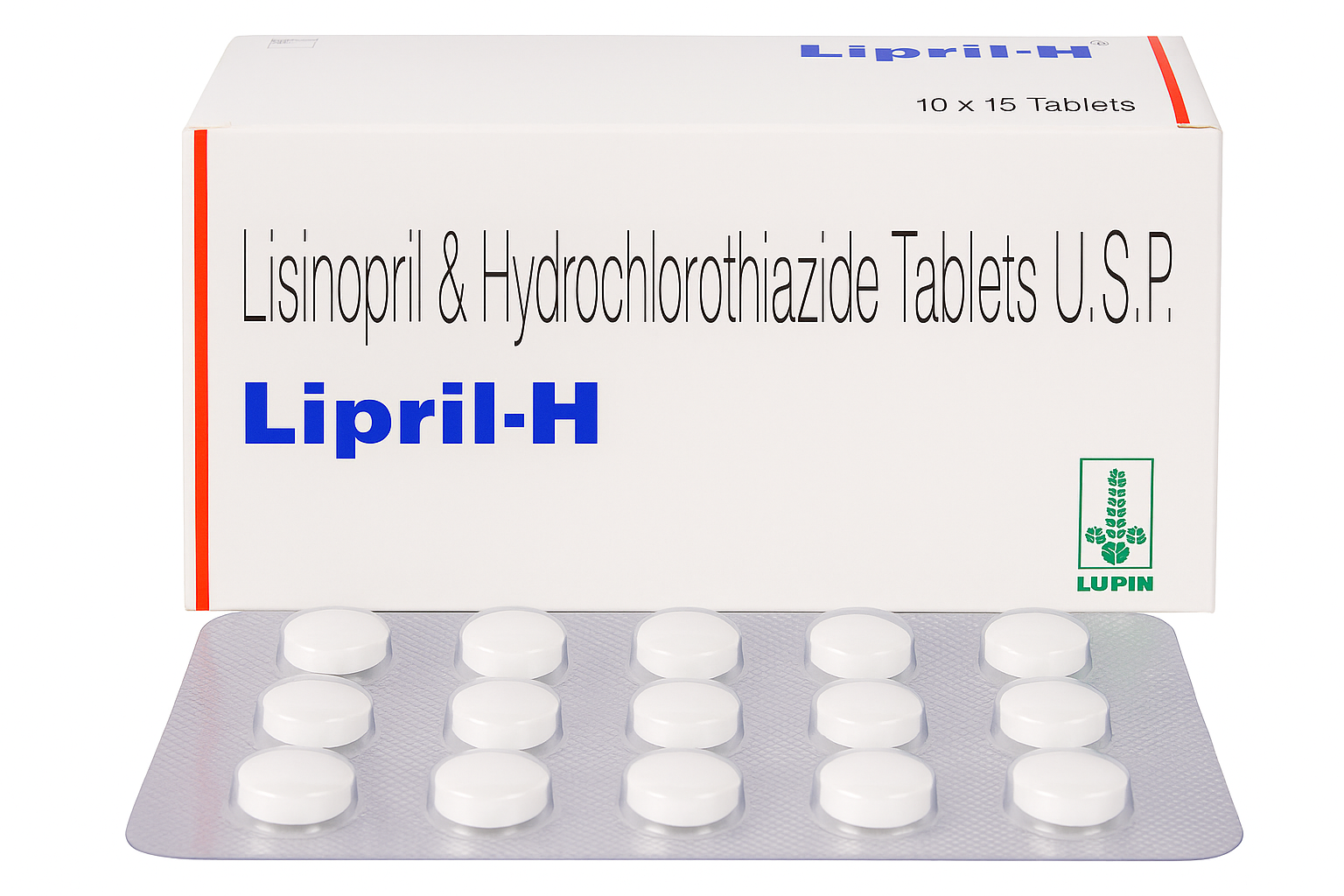 Lipril H (5mg/12.5mg Lisinopril/Hydrochlorothiazide)