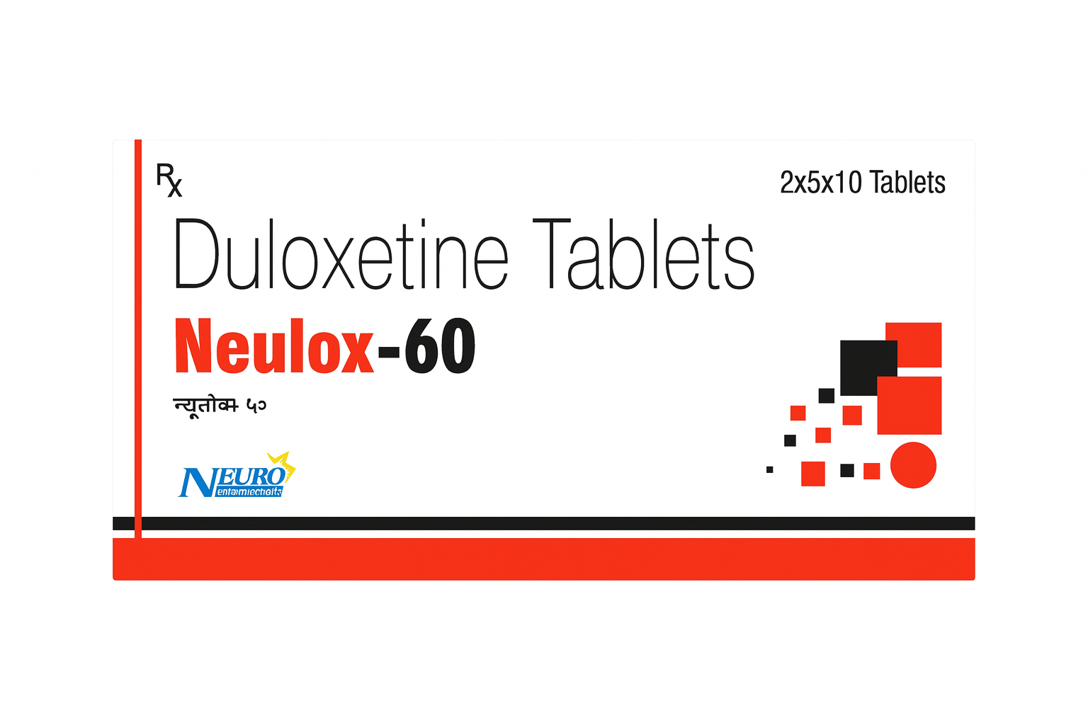 NEULOX 60 (60mg Duloxetine)