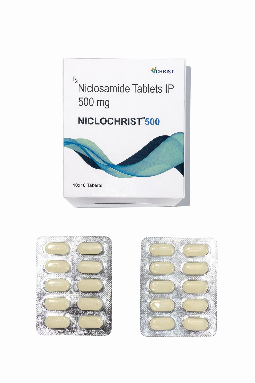 NICLOCHRIST 500 (500mg Niclosamide)