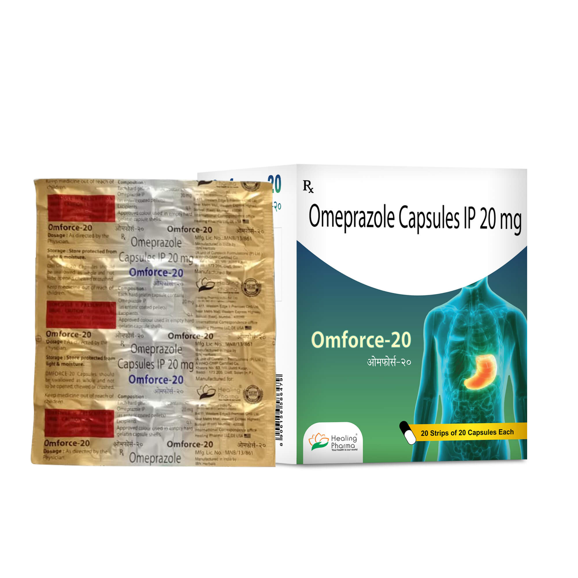 Omforce 20 (20mg Omeprazole)