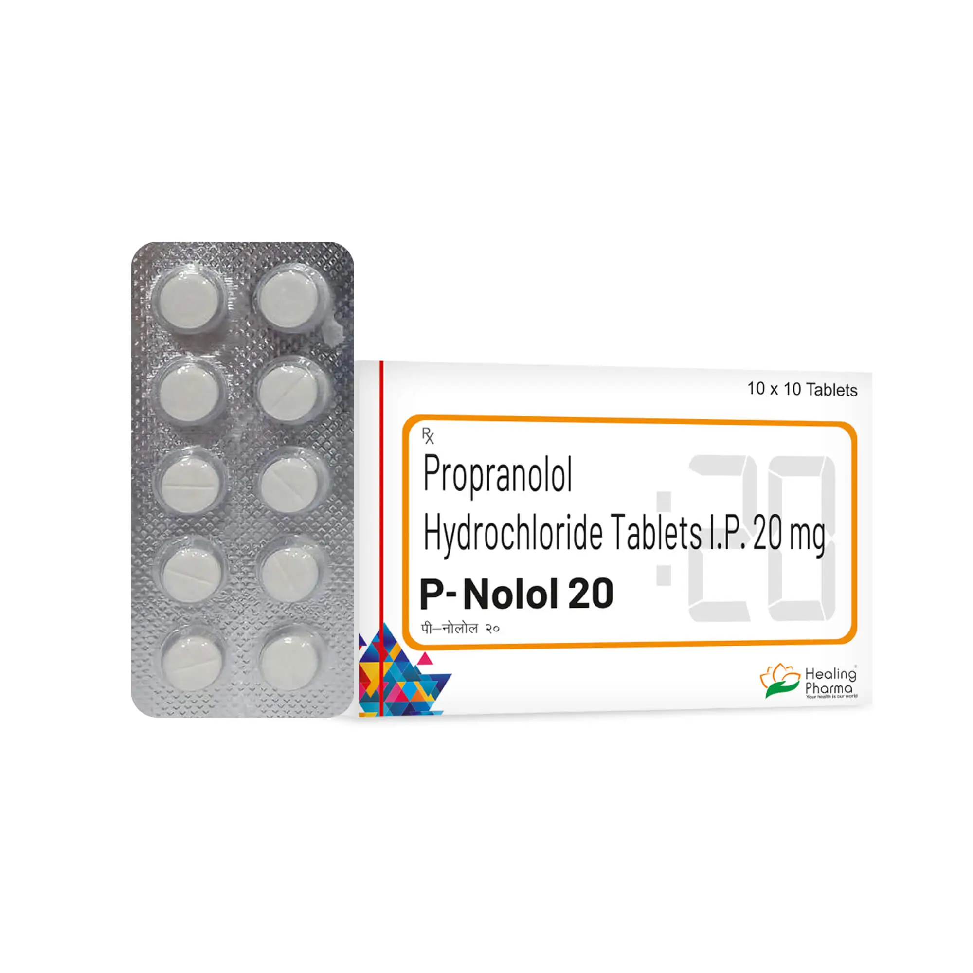 P-Nolol 20 (20mg Propranolol)