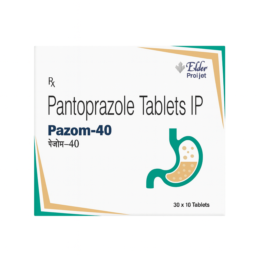 PAZOM 40 (40mg Pantoprazole)