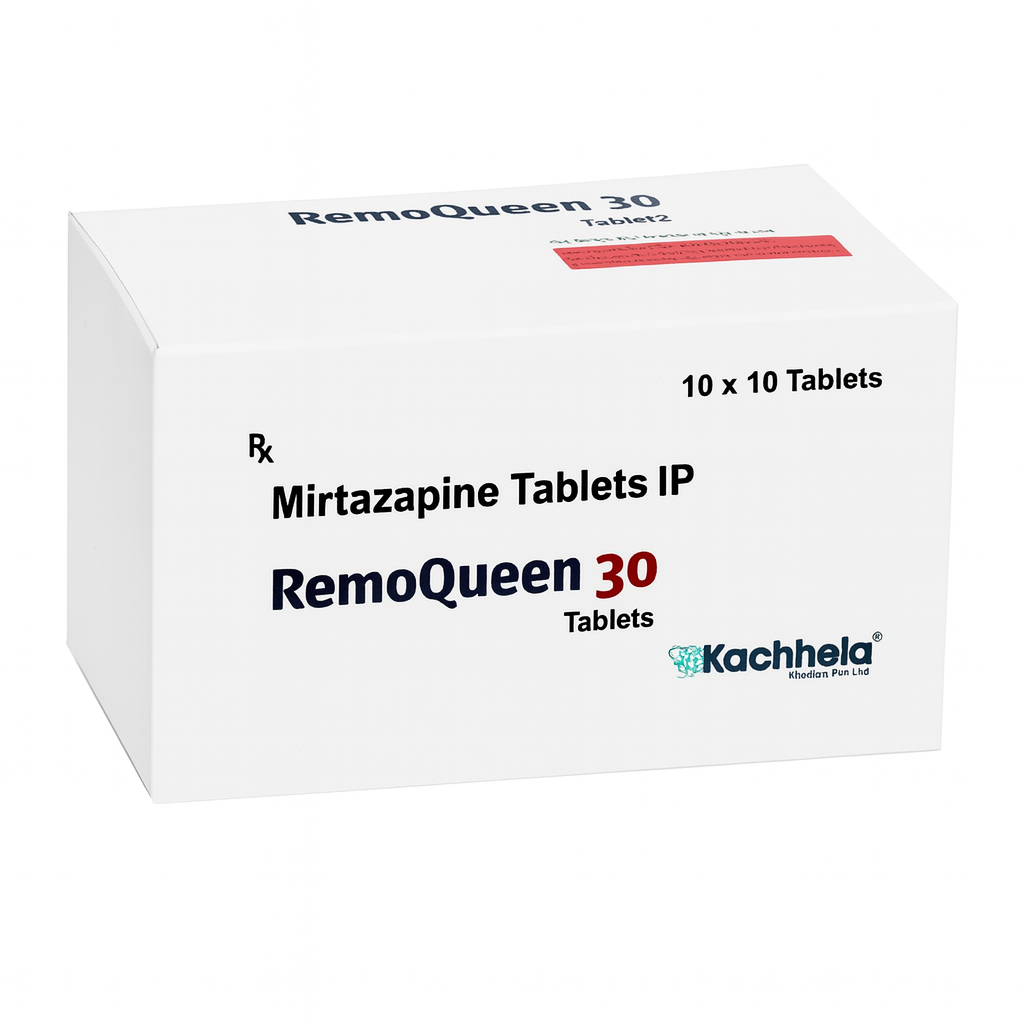 REMOQUEEN 30 (30mg Mirtazapine)
