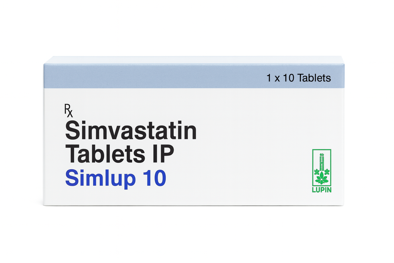 SIMLUP 10 (10mg Simvastatin)