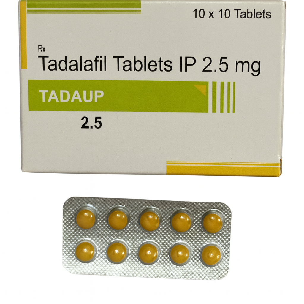 Tadaup 2.5 (2.5mg Tadalafil)