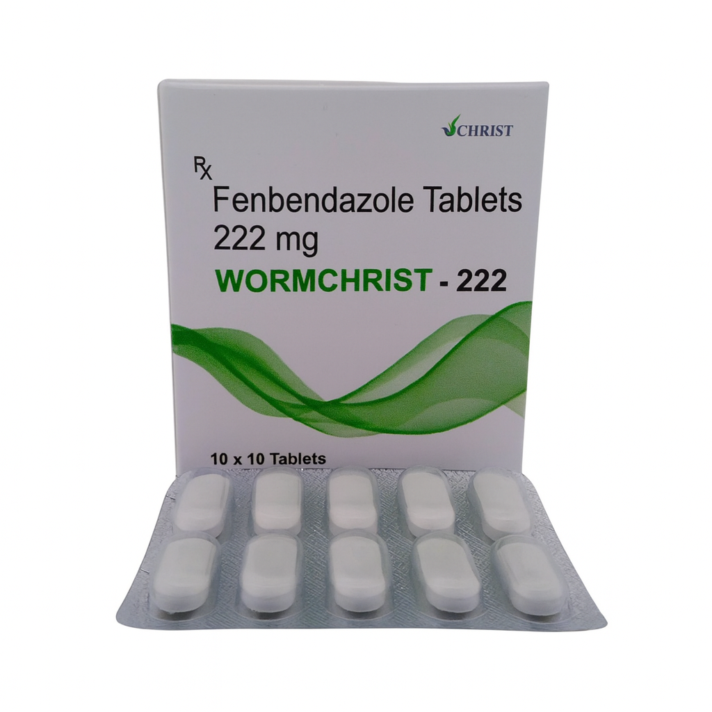 Wormchrist 222 (222mg Fenbendazole)