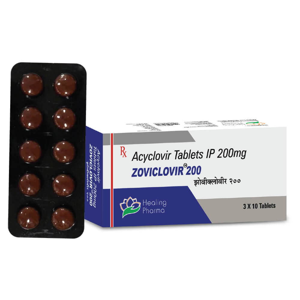 ZOVICLOVIR 200 (200mg Acyclovir)