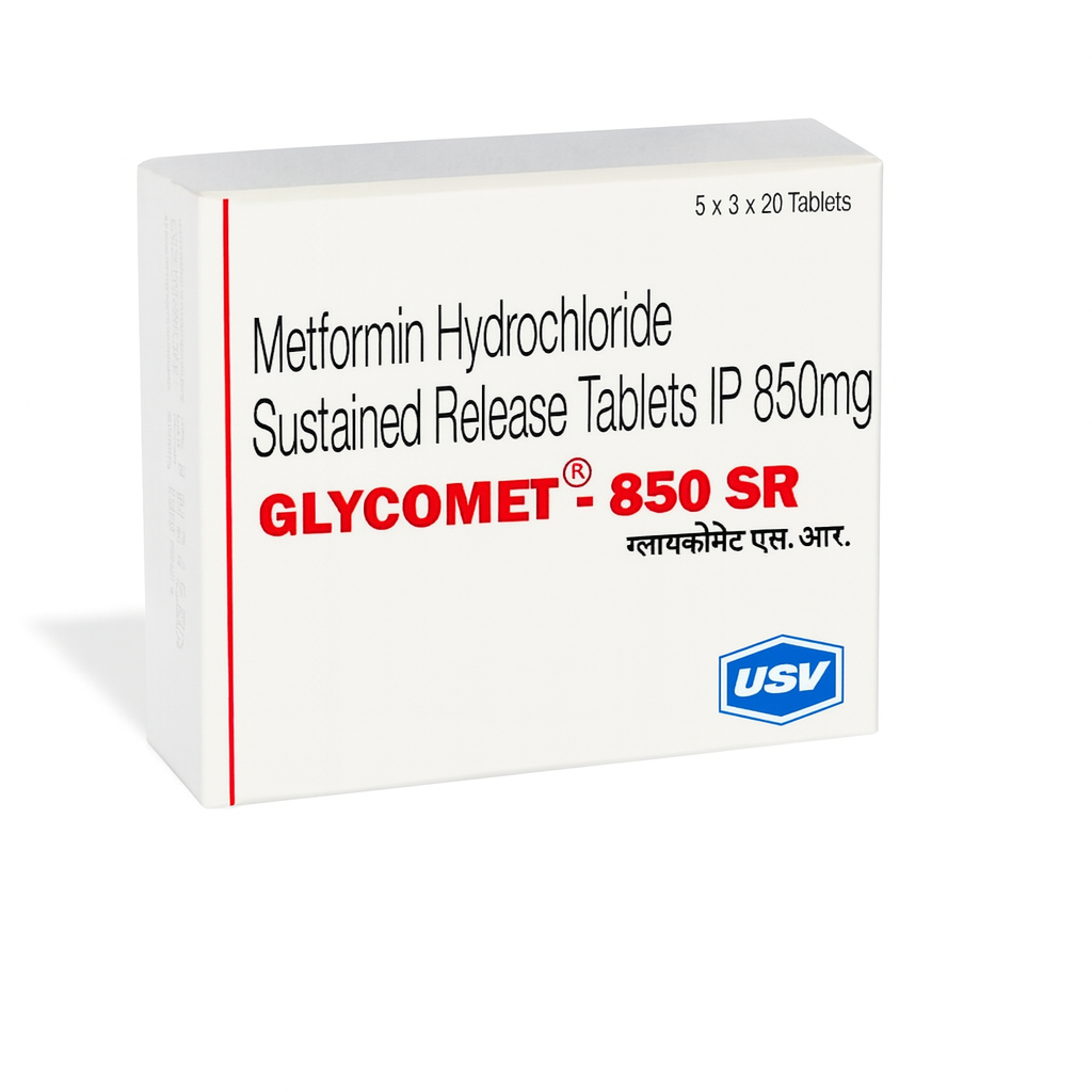 GLYCOMET SR 850 (850mg Metformin)