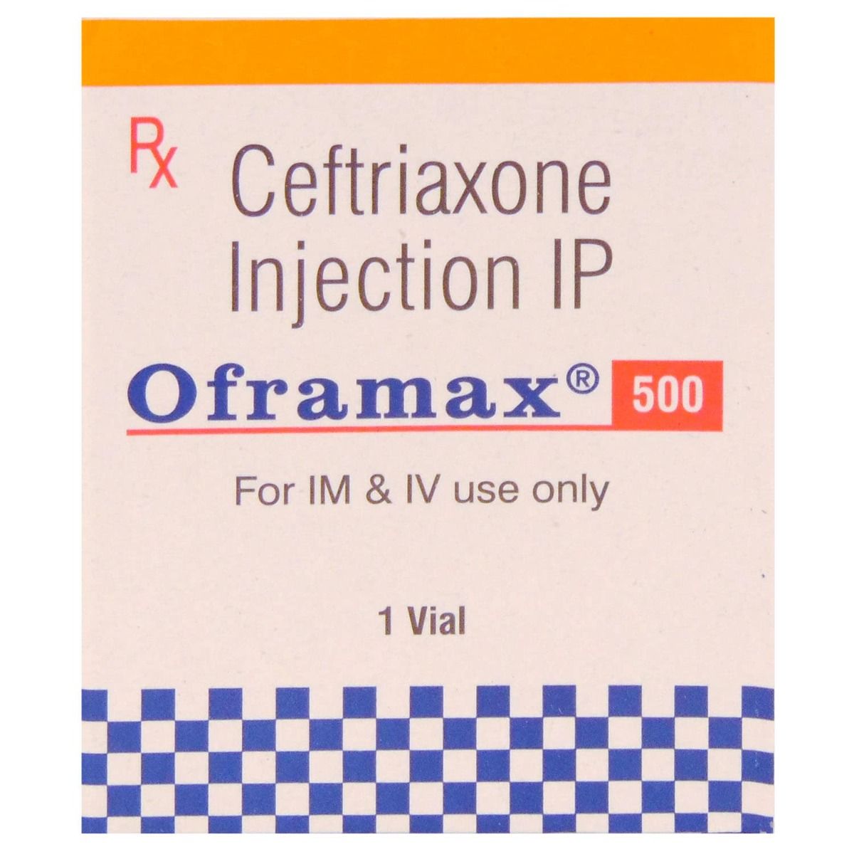 OFRAMAX Injection (1gm Ceftriaxone)